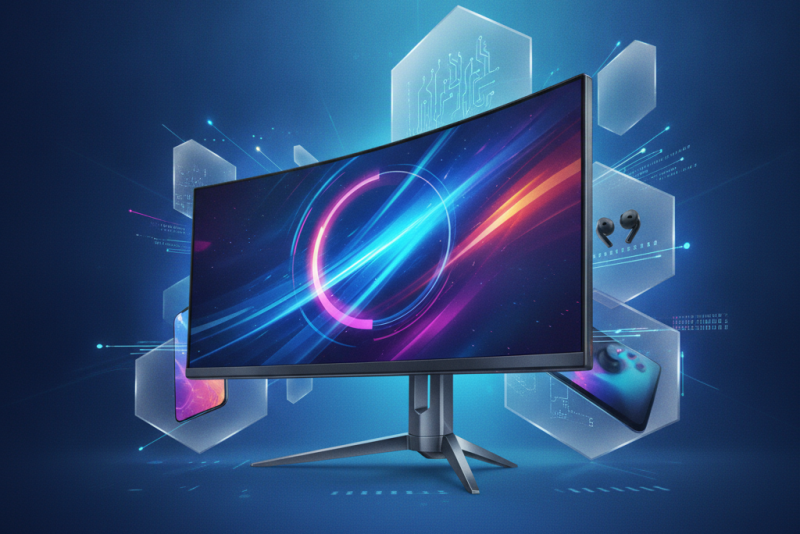 Samsung lança monitor gamer Odyssey com taxa de atualização de 1.100 Hz