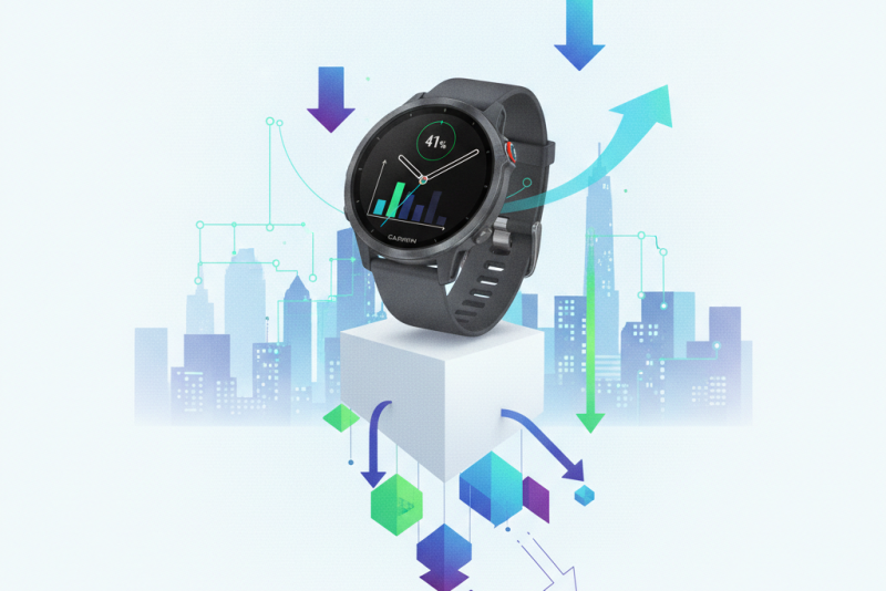 Smartwatch Garmin Forerunner 165 registra queda de 41% em oferta